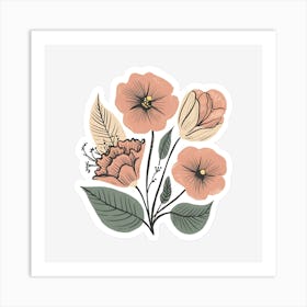 Floral Bouquet Art Print