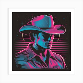Cowboy 11 Art Print