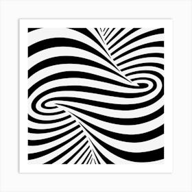 Optical Twist Art Print