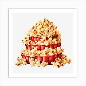 Popcorn 4 Art Print