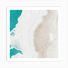 Abstract Watercolor Painting Art Print