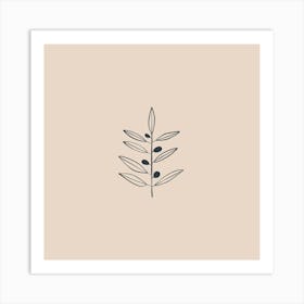 Olive Branch Art Print