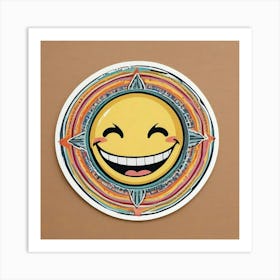 Smiley Face Art Print