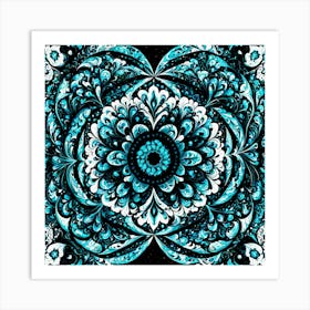 Fractal Patterns art print 1 Art Print