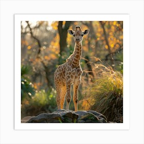 Giraffe 108 Art Print