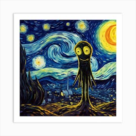 Aliens Walk Amongst Us Art Print