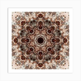 Abstraction A Small Pattern Of Bubbles Art Print