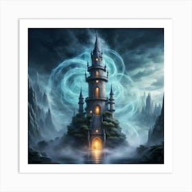 Castle In The Sky 7 Art Print