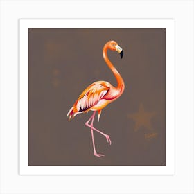 Flamingo 20 Art Print