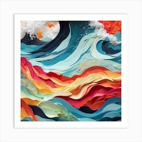 'The Wave' Art Print