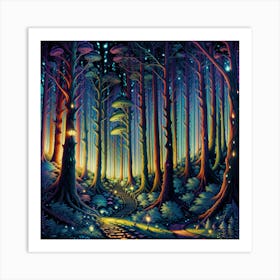 FunForest Art Print