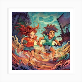 Pirates Of The Caribbean 3 Art Print