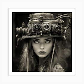 Steampunk Hat 1 Art Print