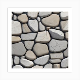 Stone Wall 78 Art Print