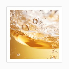 Golden Mist Skincare V4 Art Print