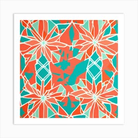 Pattern Art Inspired By The Dynamic Spirit Of Miami's Streets, Miami murals abstract art, 106 Art Print