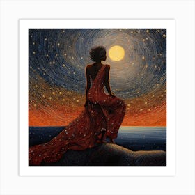 'The Night Sky' Art Print