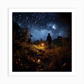 Starry Night Art Print