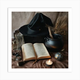 Witches Hat Art Print