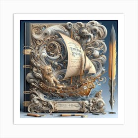 Book Art Art Print