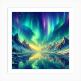 Aurora S Symphony 5 Art Print