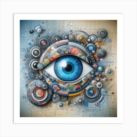 Eye Of The Machine Art Print