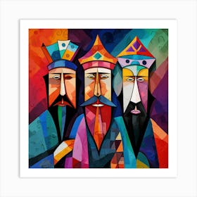 Three Kings 2 Art Print