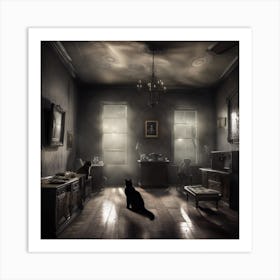 Haunted Room Art Print