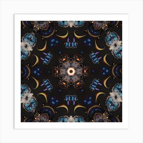 Fractal Mandala 1 Art Print