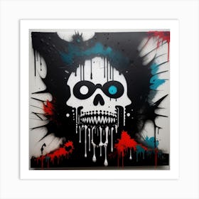 Skull Art Print