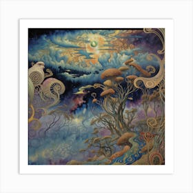 Enchanted Forest Art Print