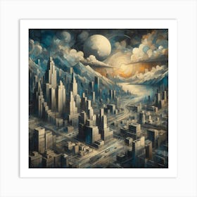 Sityscape Art Print