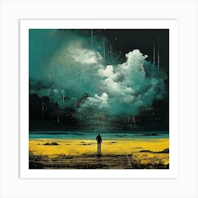 'Clouds' Art Print