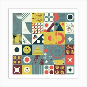 Abstract Pattern Art Print