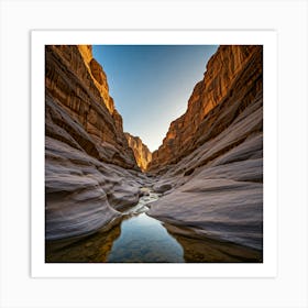 Canyon In Jordan Art Print