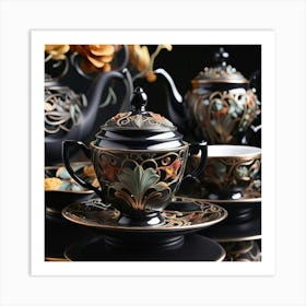 Tea Set 10 Art Print