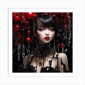 Gothic Doll Art Print