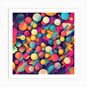 Abstract Abstract Art 4 Art Print