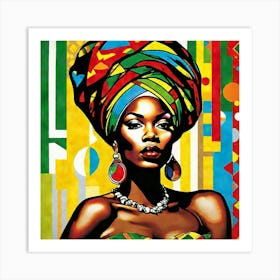 African Woman 3 Art Print