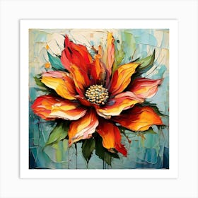 Poinsettia 1 Art Print