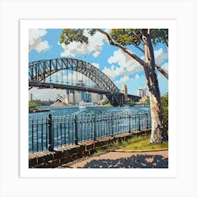 Sydney Harbour Bridge 3 Art Print