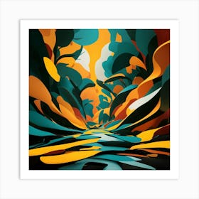 Abstract Painting 60 Art Print