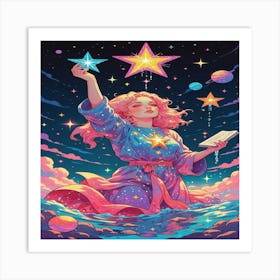 Stargazer Art Print