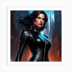 Black Widow Art Print