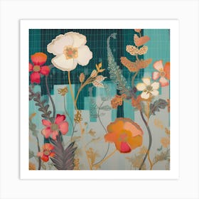 Floral Harmony 4 Art Print