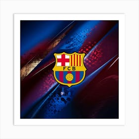 FC Barcelona Logo Wall Art 34 Art Print