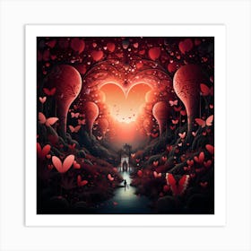 Surreal Love Garden By Csaba Fikker 10 Art Print