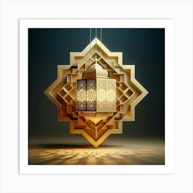 Ramadan Lantern Art Print