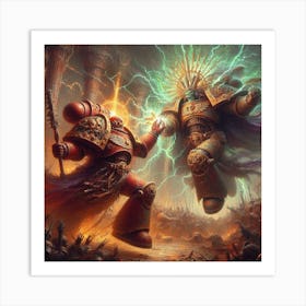 Warhammer 40k 3 Art Print