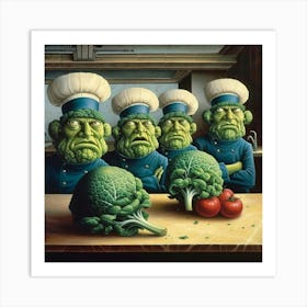 'Broccoli' Art Print